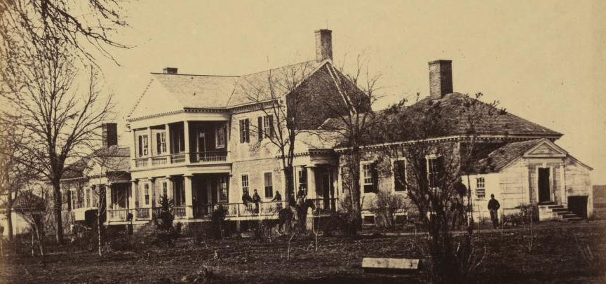 Chatham Manor was known as the Lacy House during the Civil War, when it was used as a headquarters by several Union generals