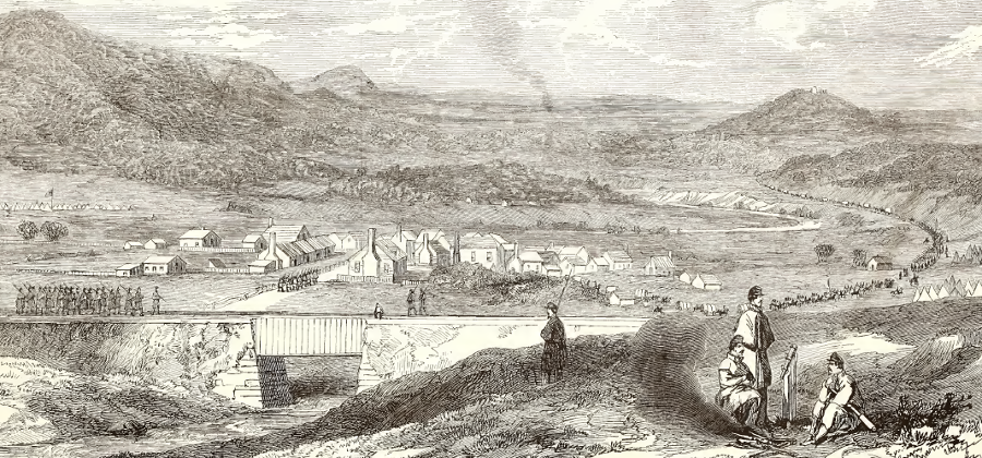 Strasburg in 1862