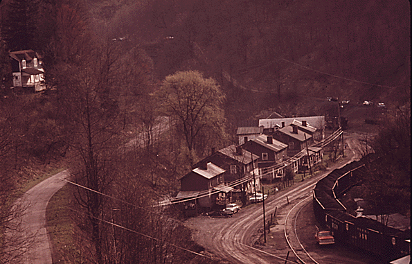 coal town at Red Ash (Tazewell County)