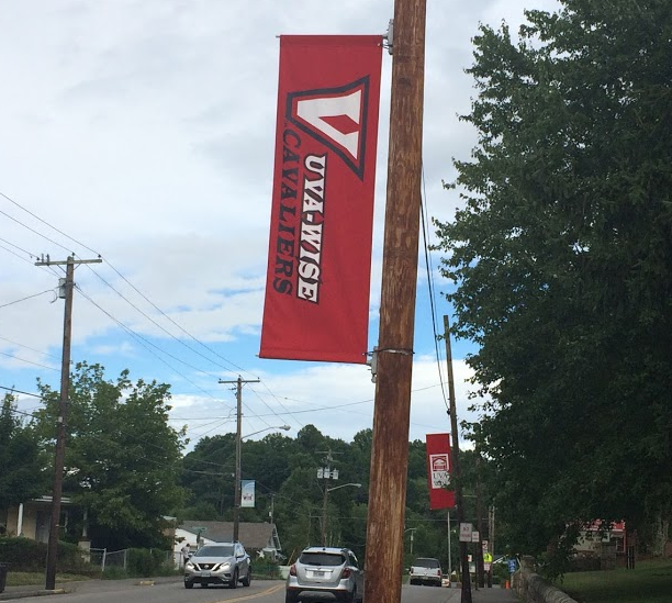 advertising in the Town of Wise the presence of the UVA-Wise campus