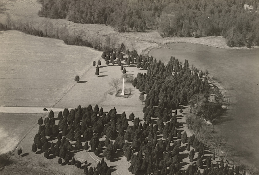 Wakefield, birthplace of George Washington, in 1927
