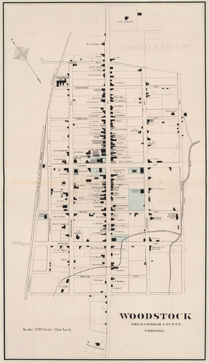 Woodstock in 1878