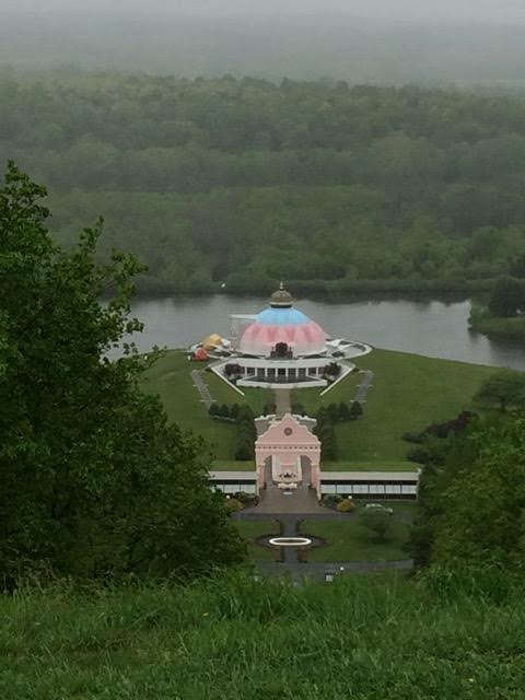 the Light Of Truth Universal Shrine, built at Yogaville in 1986