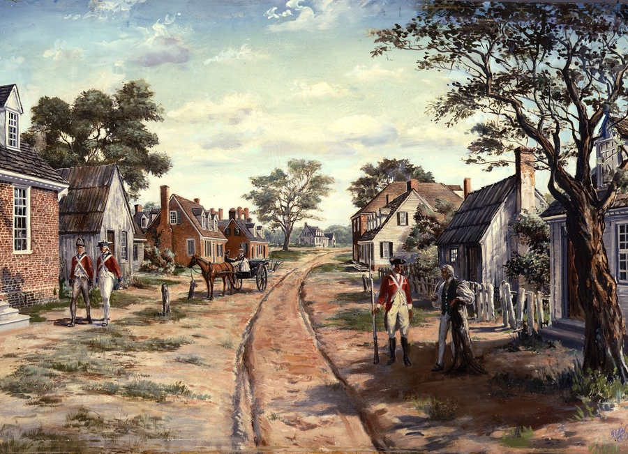 colonial Yorktown street