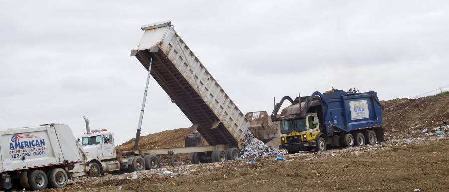 the location of landfills make some more competitive than others due to transportation costs, but landfills also compete for business by charging lower tipping fees for each truckload