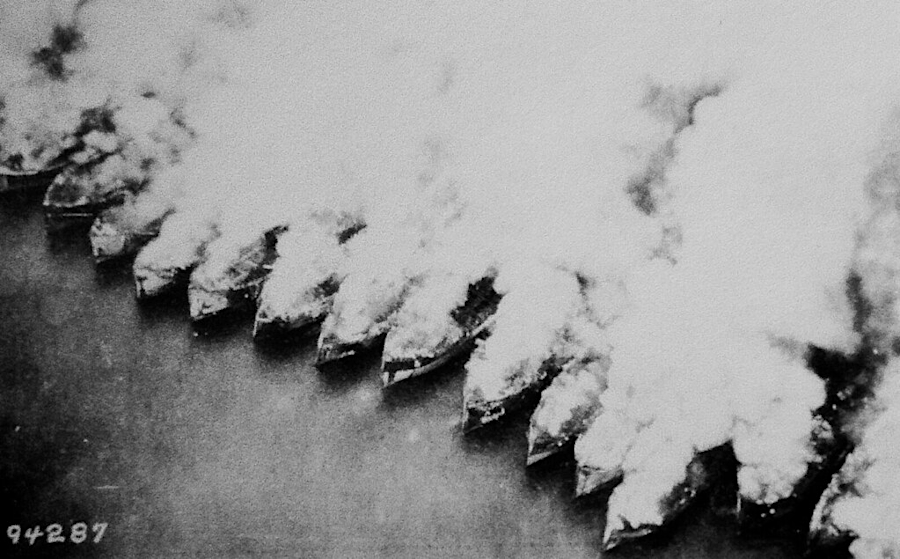 over 100 wooden steamships were burned at Mallows Bay