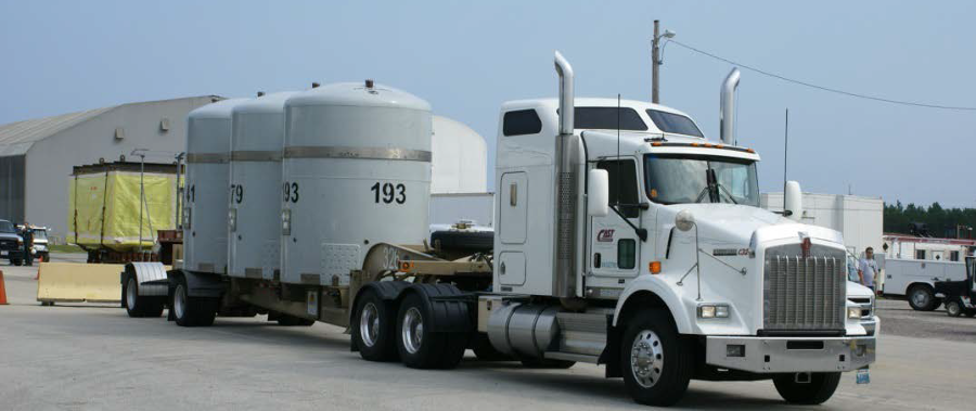 plutonium could be transported between South Carolina and New Mexico by truck