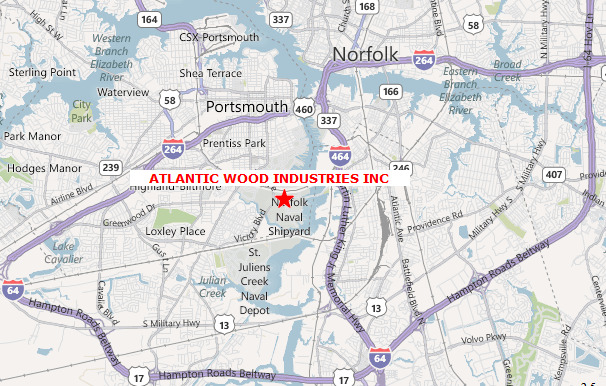 Atlantic Wood Industries in Portsmouth, VA
