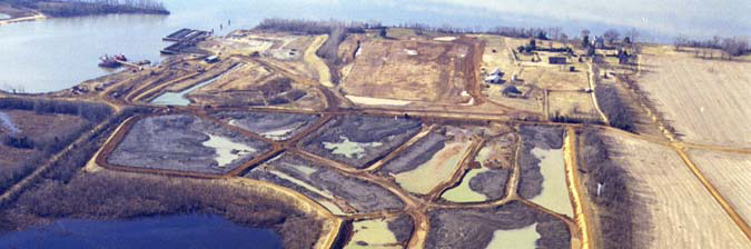 sediments dredged from the Potomac River ended up in Charles City County