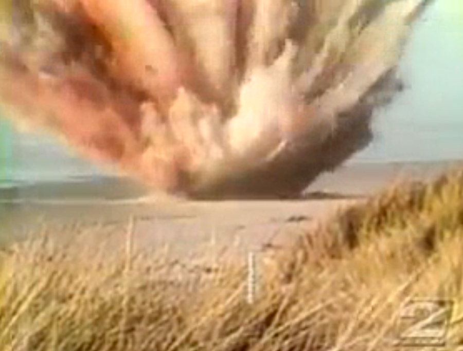 Oregon's attempt to dynamite a dead whale in 1970 blasted blubber beyond all believable bounds