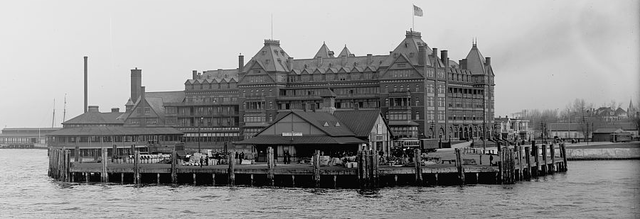 The Chamberlin was built in 1896 next to the Hygeia Hotel, adding to the demand for fresh water on Old Point Comfort