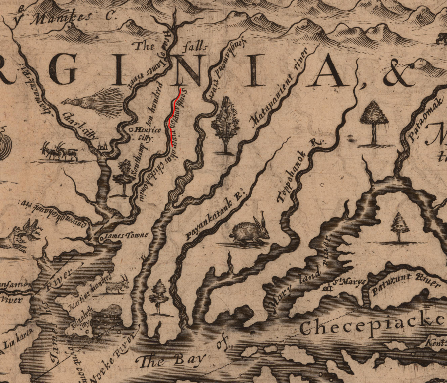 the Native American name for the Chickahominy River was not supplanted by the colonists's name to honor Henry Wriothesley, the third Earl of Southampton and a leader in the Virginia Company - though he may have been the source for the name Hampton Roads