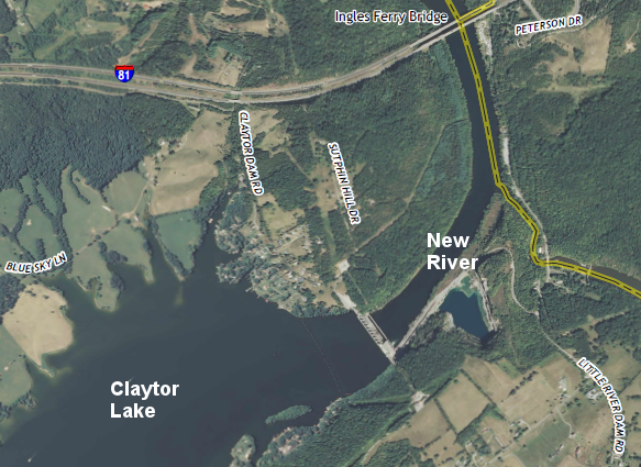 Claytor Lake Dam, which blocks the main stem of the New River, was built before environmental impacts were assessed for such projects