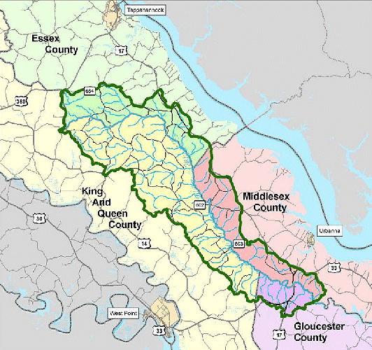 Map of Dragon Run