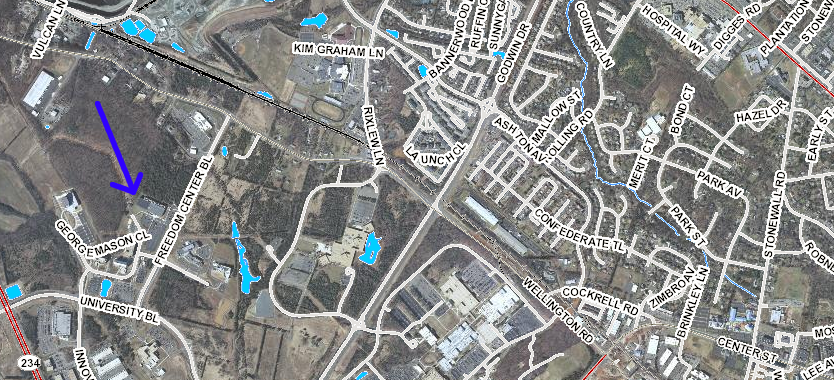 GMU campus in Prince William County