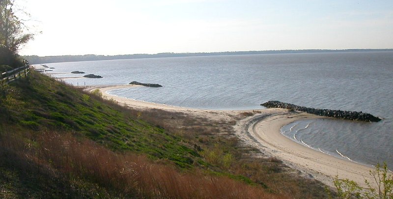 groins on James River, to reduce erosion at Fort Boykin (Isle of Wight County)