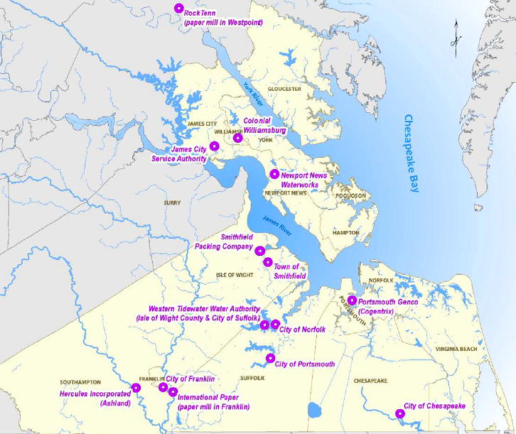 14 permittees are responsible for the vast majority of groundwater withdrawals from the Potomac Aquifer