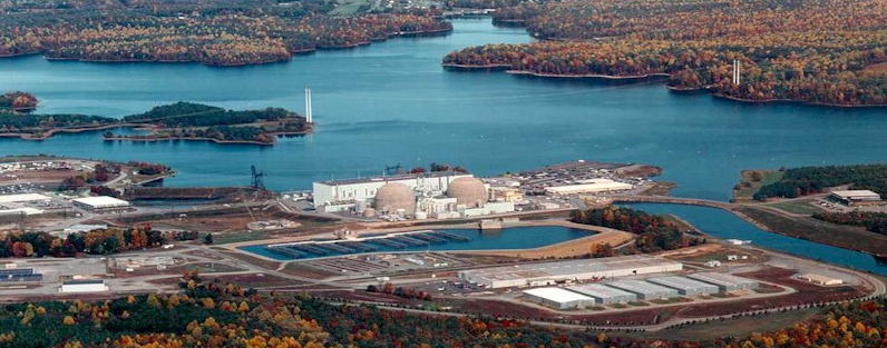 Lake Anna River was created to cool the North Anna nuclear power plant