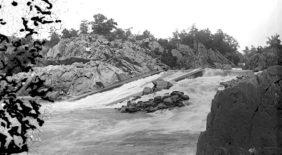 the McDonald Fishway, completed in 1892 at Great Falls, was intended to help fish expand into upstream habitat