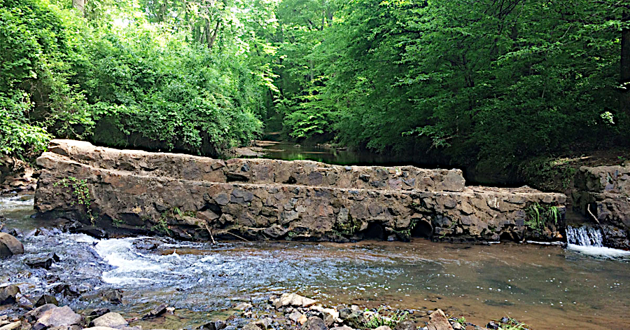 Moores Creek Dam on the Rivanna River