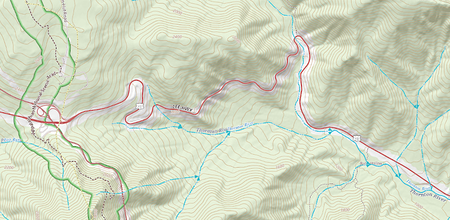 the National Hydrography Dataset (NHD) is used as an indicator of which stream segments are perennial