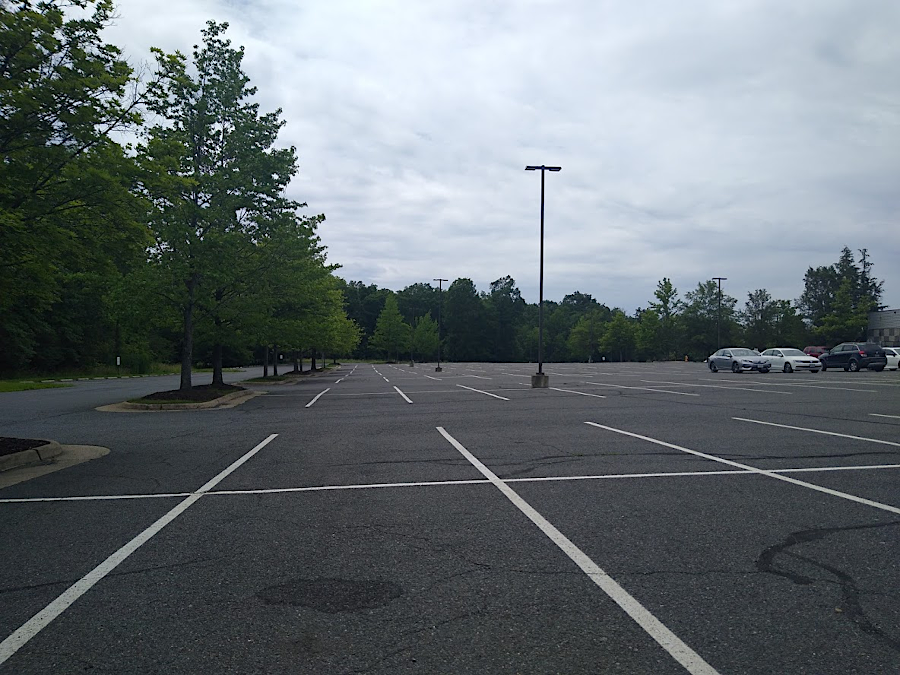 raindrops that land on parking lots race quickly to streams rather than soak into the soil