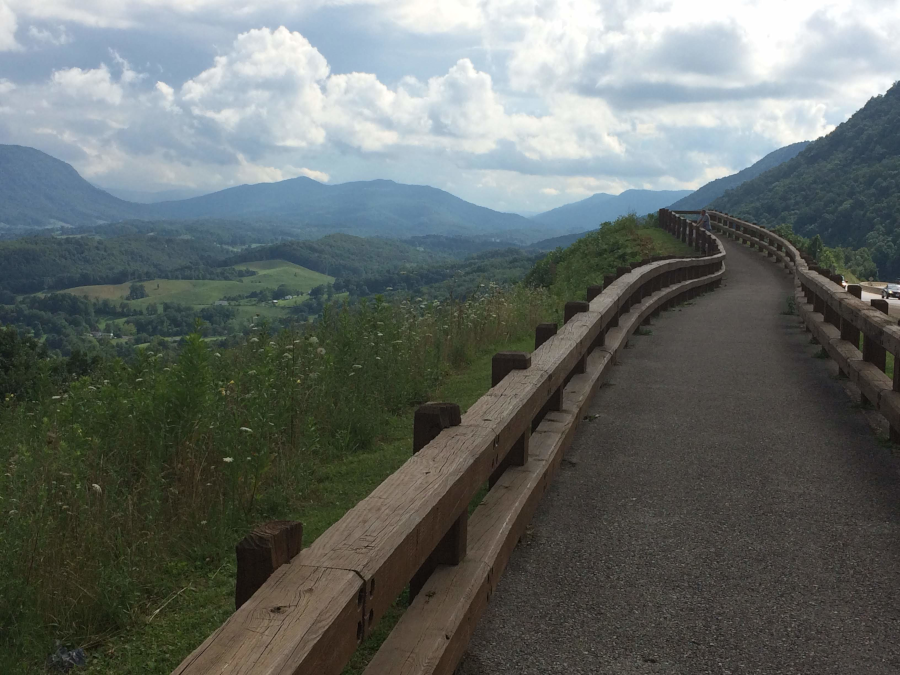 Powell Valley Overlook on US 23 in Wise County