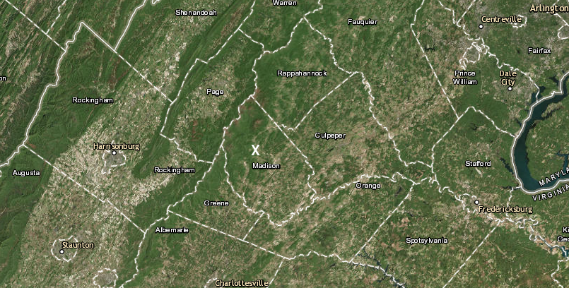 Quaker Run is on the eastern side of the Blue Ridge in Madison County