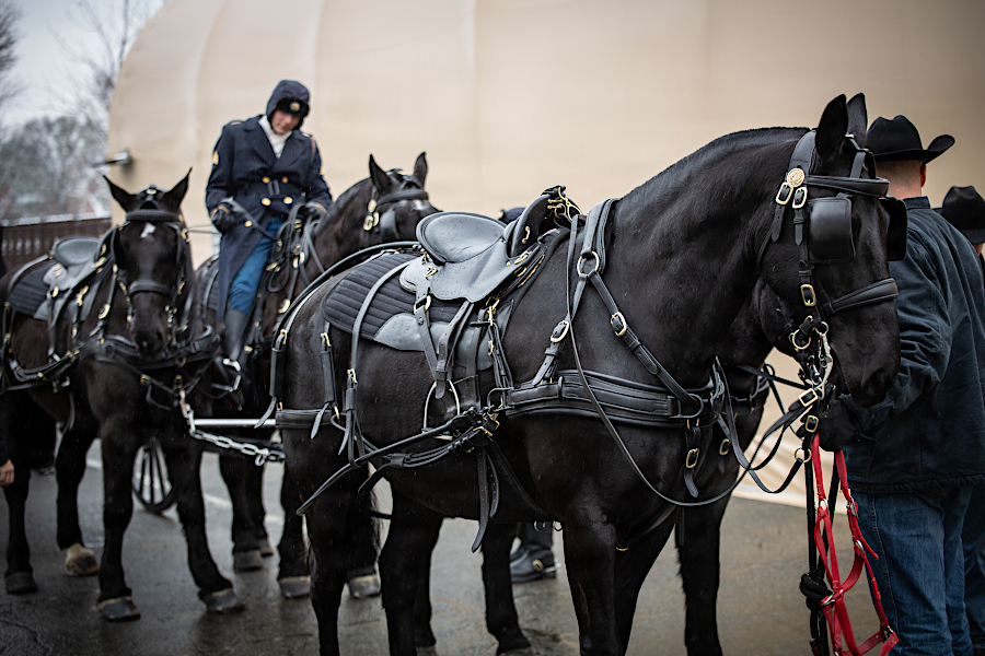 interim stables built at Joint Base Myer-Henderson Hall in 2025 allowed renewal of caisson burial services at Arlington National Cemetery