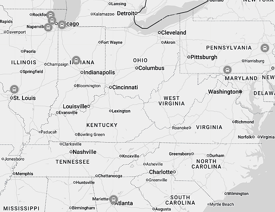 Tesla planned its first Megatruck EV charging station near Virginia to serve I-81 freight traffic in Hagerstown, Maryland
